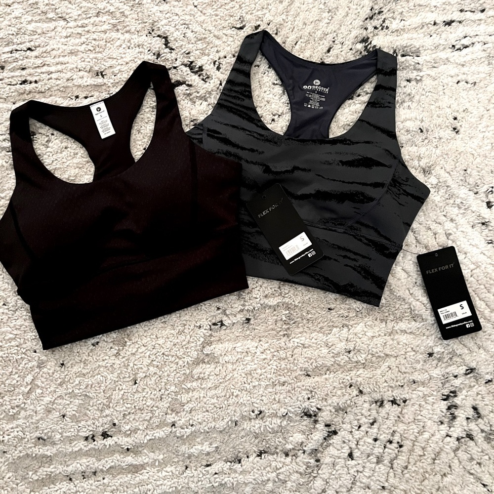 90 Degree by Flex Sport Bra Set New with Tags